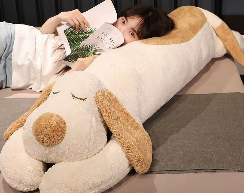 Peluche gigante de perro de alta calidad