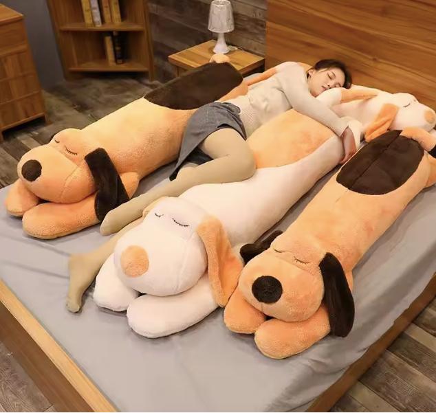 Peluche gigante de perro de alta calidad